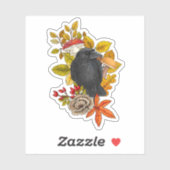 herfstraaf sticker (Vel)