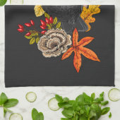 herfstraaf theedoek (Gevouwen)