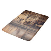 Herfstreflectie Bathmat Badmat (Gekanteld)