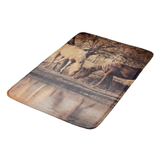 Herfstreflectie Bathmat Badmat (Gekanteld)
