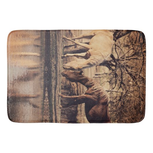Herfstreflectie Bathmat Badmat (Voorkant)
