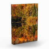 Herfstreflectie op Coffin Pond Fotoblokken (Links)