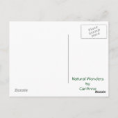 Herfstreflecties Briefkaart (Achterkant)