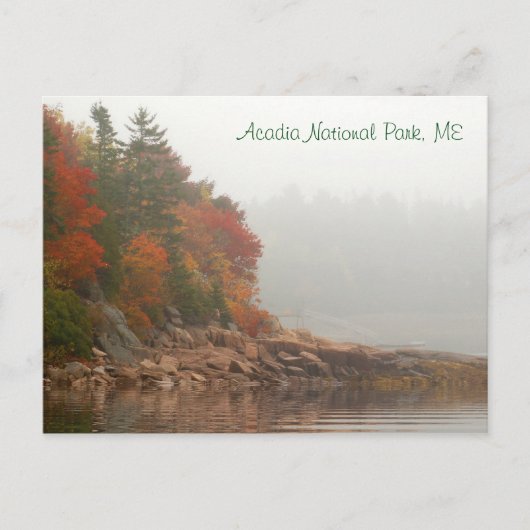 Herfstreflecties Briefkaart (Voorkant)