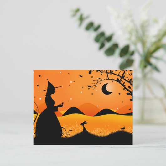 Herfstreflecties Briefkaart (Staand voorkant)