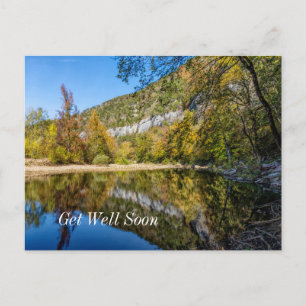Herfstreflecties Buffalo River Beterschap Briefkaart
