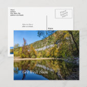 Herfstreflecties Buffalo River Beterschap Briefkaart (Voorkant / Achterkant)