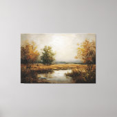 Herfstreflecties Canvas Afdruk (Voorkant)