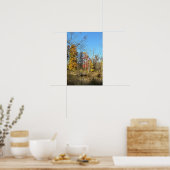 Herfstreflecties op kreekposter poster (Keuken)