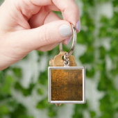 Herfstreflecties op vijver. sleutelhanger (Hand)