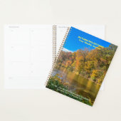 Herfstreflecties: uw wekelijkse reiskalender planner (Display)
