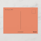 Herfstreflecties West Virginia Briefkaart (Achterkant)