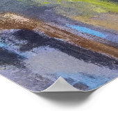 Herfstregen 18 x 24 Poster (Hoek)