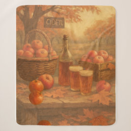 Herfstregen - Rustic Ciderproeverij Sherpa Deken
