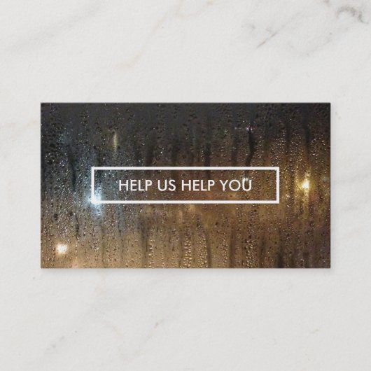 herfstregenprogramma aanbevelingskaartje (Voorkant)