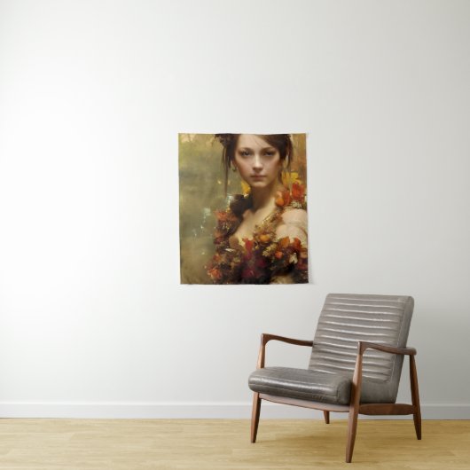 herfstrenaissance princess wandkleed (In situ)