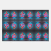 Herfstroest – Rustiek Red Leaf Wrapping Paper (Voorkant 3)