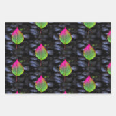 Herfstroest – Rustiek Red Leaf Wrapping Paper (Voorkant 2)