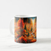 Herfstrust: een paradijs voor Naturen Koffiemok (Voorkant links)