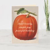 Herfst's Harvest - Inspirerende Kaart (Voorkant)