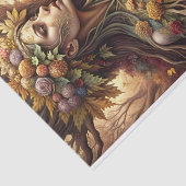 Herfst's Omarm Bos Godin Decoupage Tissuepapier (Detail)