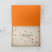 herfstscareces op hooibaal kaart (Binnen)