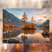 Herfstscène-vensterklemming Raamsticker (Vel 2)