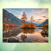 Herfstscène-vensterklemming Raamsticker (Vel 3)