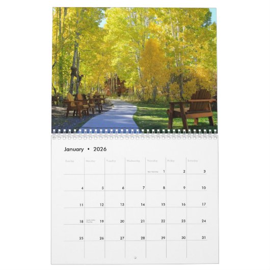 "Herfstscènes" Kalender (Jan 2026)