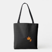 Herfstschemer Vuurkorf Tote Bag (Achterkant)