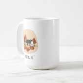 Herfstschets Persoonlijk Koffiemok (Voorkant links)