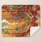 herfstschilderij van Garland, beroemd schilderij, Sherpa Deken (Voorkant (horizontaal))