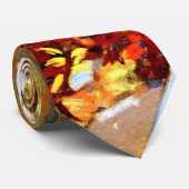 herfstschilderij van Garland, beroemd schilderij, Stropdas (Opgerold)