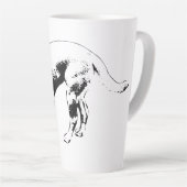 Herfstscout in inkt latte mok (Rechterhoek)