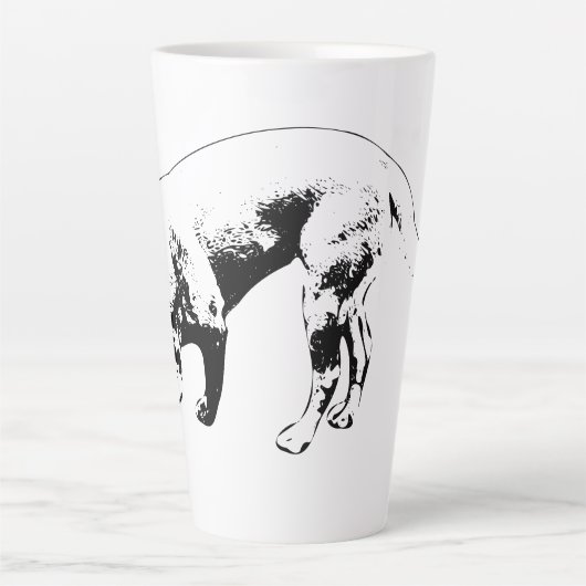 Herfstscout in inkt latte mok (Voorkant)