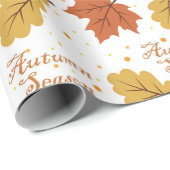Herfstseizoen cadeaupapier (Rol Hoek)