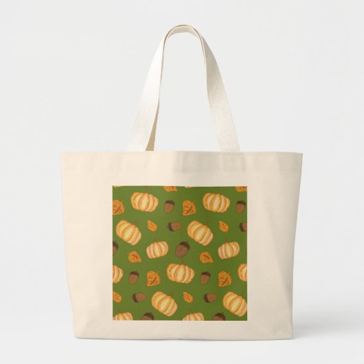 Herfstseizoen Grote Tote Bag (Voorkant)