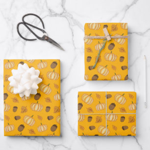 Herfstseizoen Inpakpapier Vel