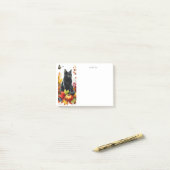 Herfstseizoen kat To Do List  Post-it® Notes (Op bureau)