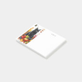 Herfstseizoen kat To Do List  Post-it® Notes (Schuin)