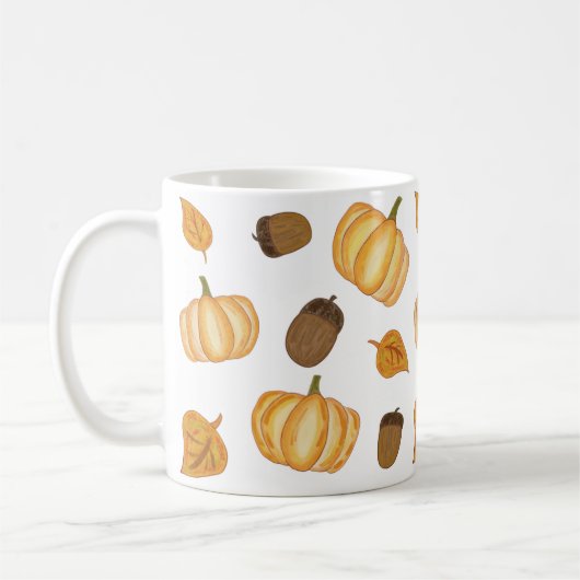 Herfstseizoen Koffiemok (Links)