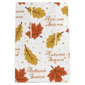 Herfstseizoen medium cadeauzakje (Achterkant)
