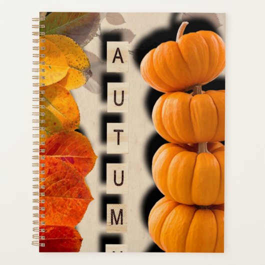 Herfstseizoen planner (Voorkant)