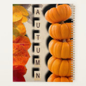 Herfstseizoen planner (Achterkant)