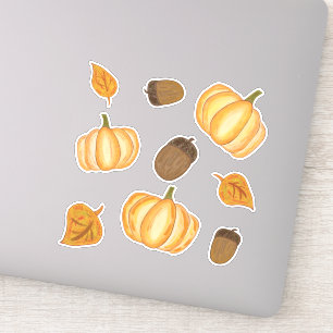 Herfstseizoen Sticker
