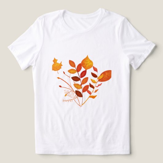 Herfstseizoen T-shirt (Design voorkant)