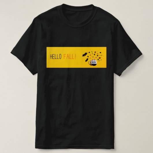 Herfstseizoen T-shirt (Design voorkant)