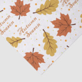 Herfstseizoen tissuepapier (Detail)
