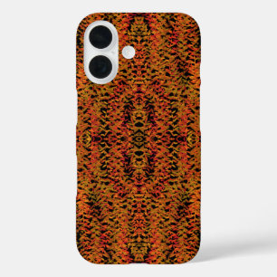 Herfstseizoen Wisselende Kleuren Loof Bladeren Kun iPhone 16 Hoesje