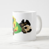 Herfstspel egel leuk grote koffiekop (Voorkant rechts)